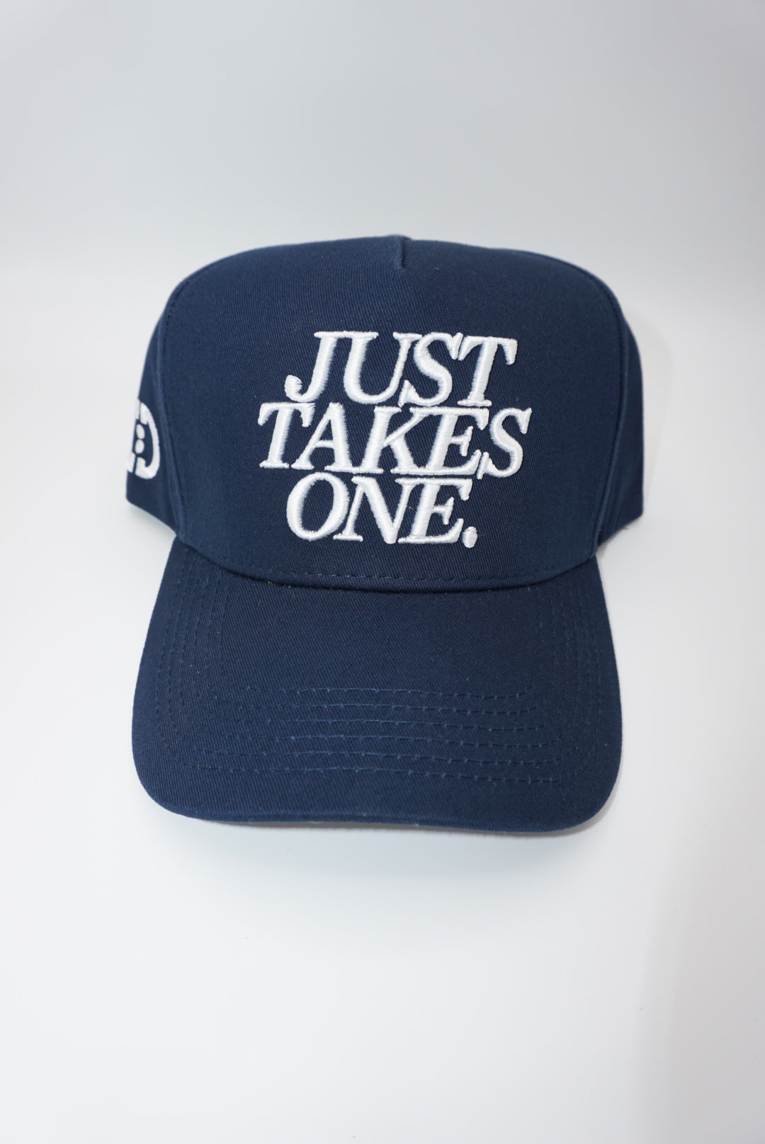 Just Takes One Snapback Hat Navy