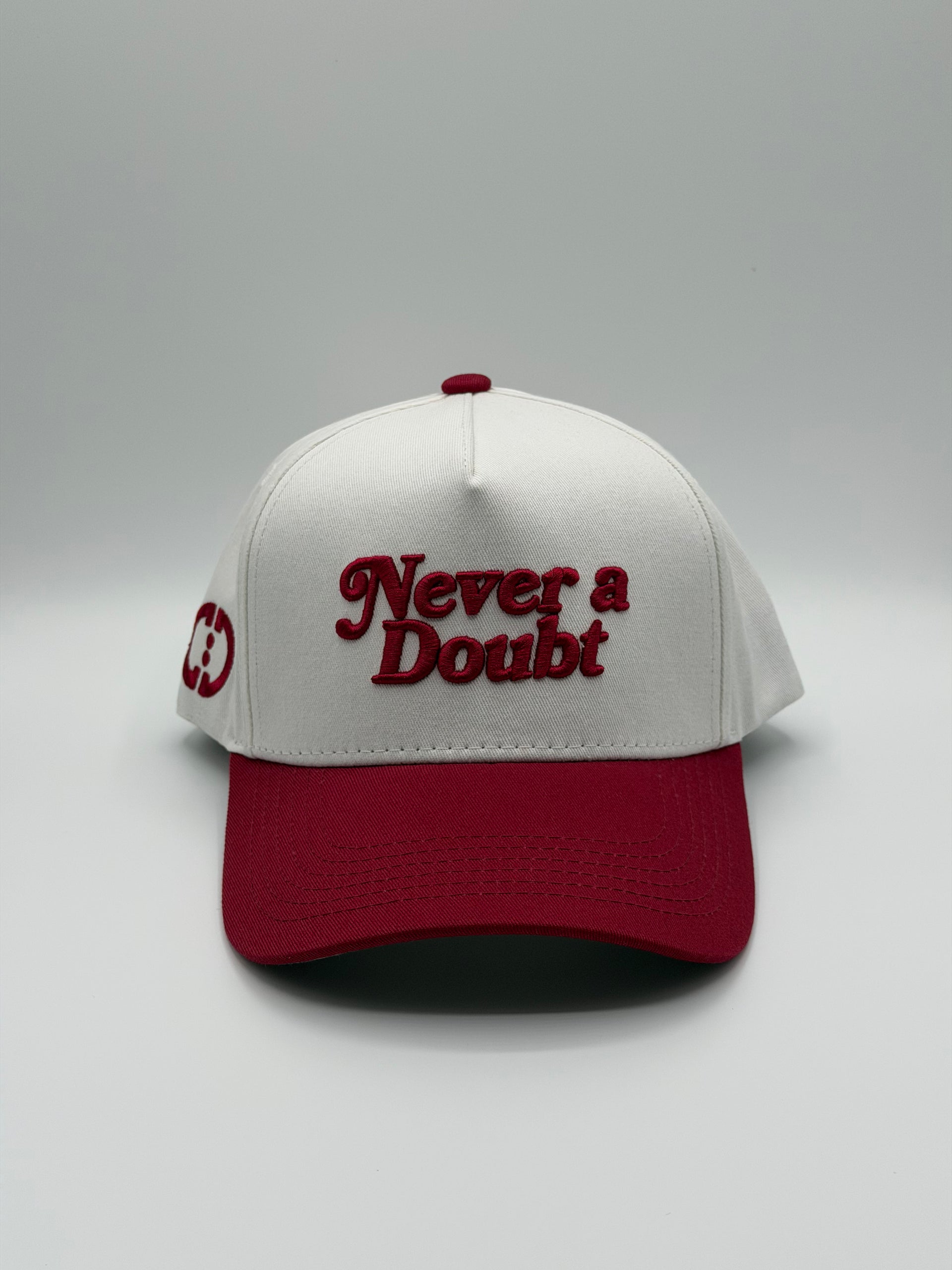 NAD Snapback - Crimson / White