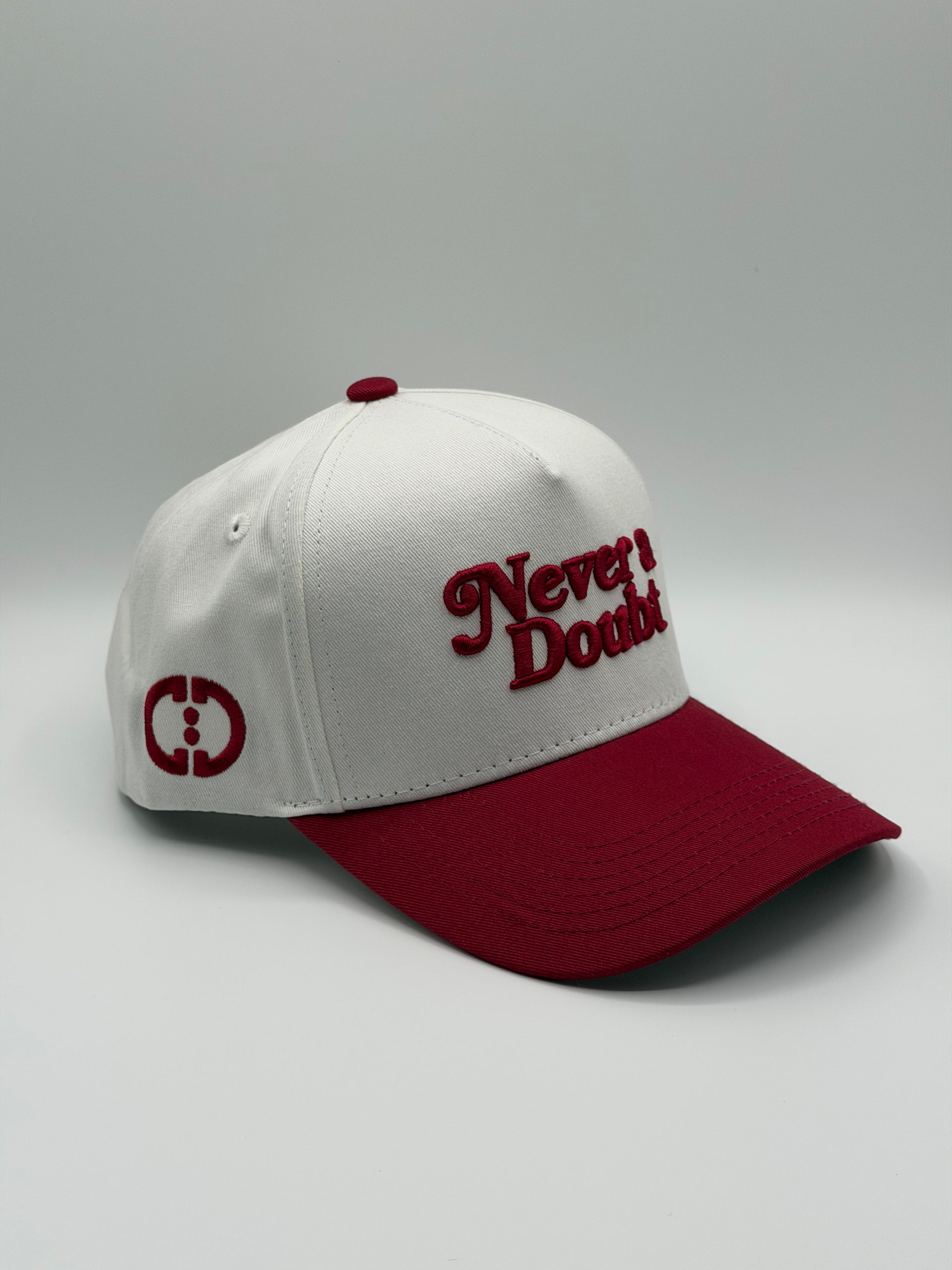 NAD Snapback - Crimson / White