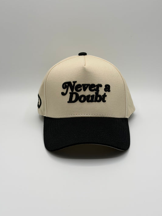 NAD Snapback - Black / Cream